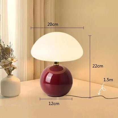 MushroomWhimsy – Fransk Svamp Lampa