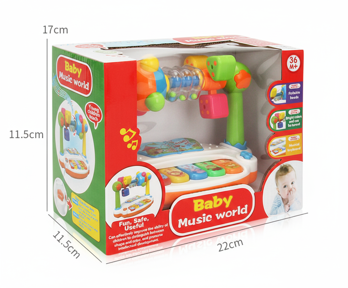 Musical 5-in-1 Educational Toy for Babies