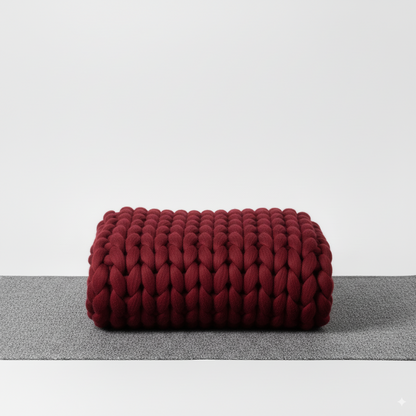 NordWeave | Elegant XXL Stickdeken av mjukt garn för vardagsrum och sovrum