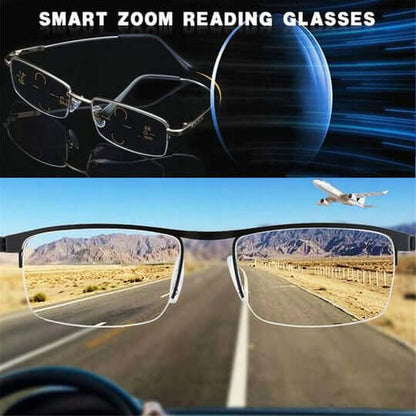 Läsglasögon med smarta progressiva linser