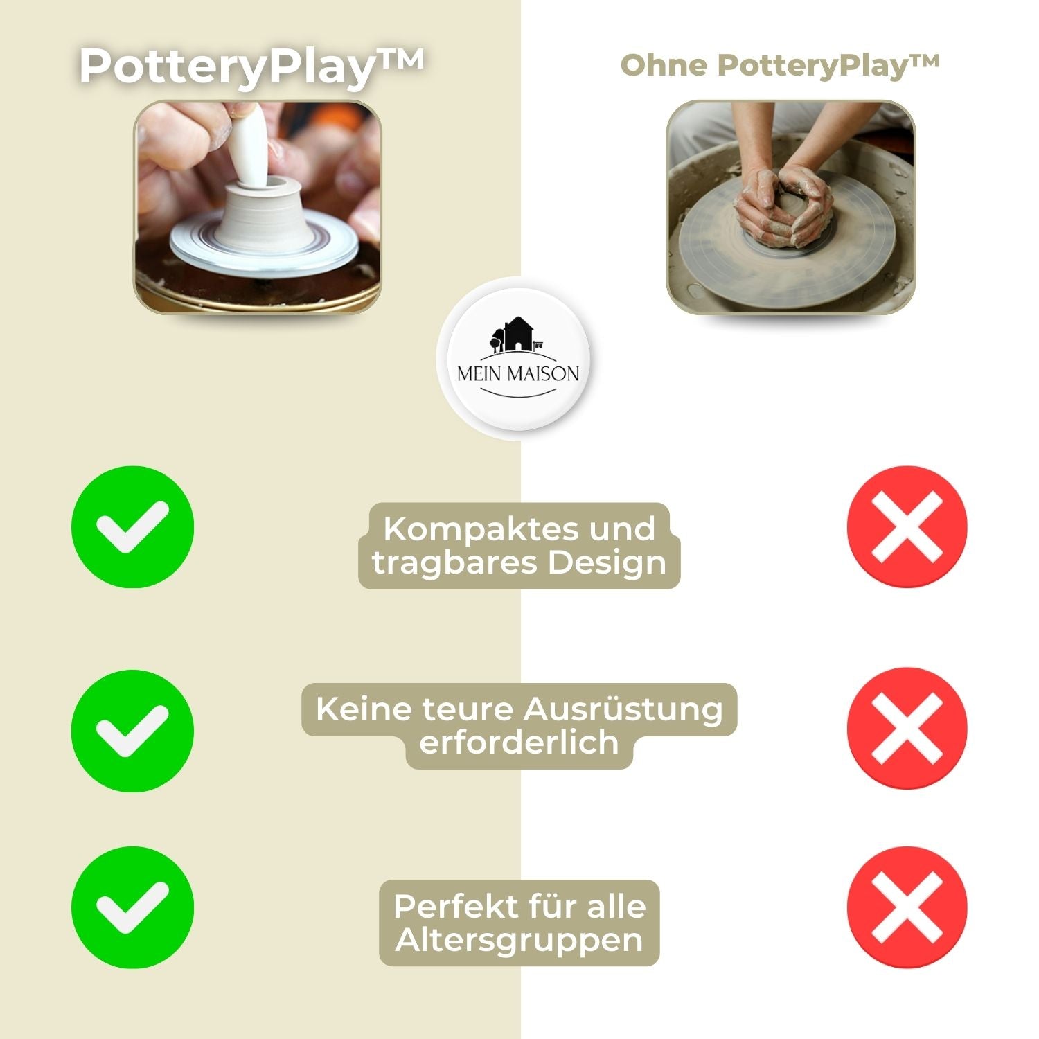 PotteryPlay™ - Lär dig konsten att dreja hemma