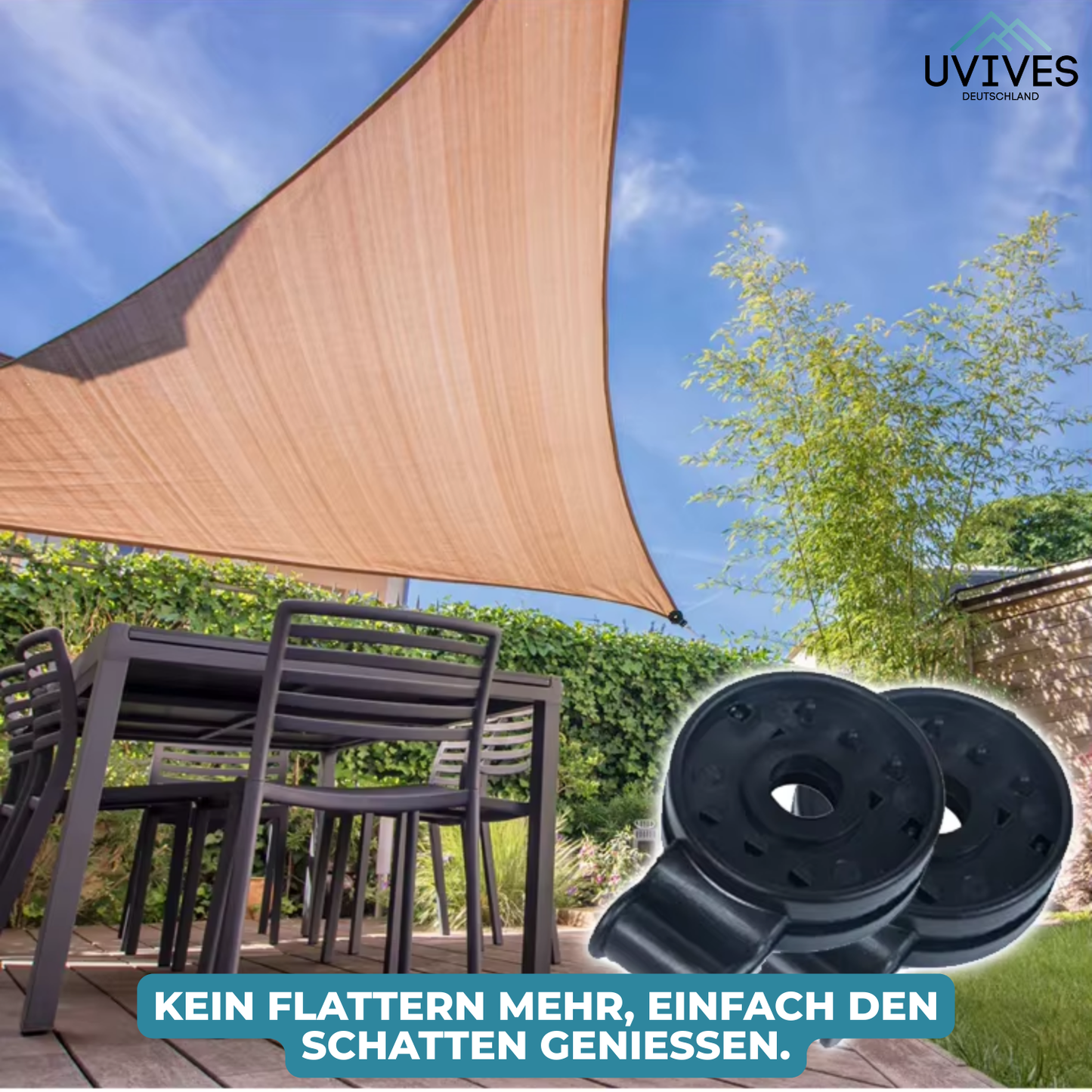 Carvallo | ShadeClips – Den enkla lösningen för säker fäste av skuggnät