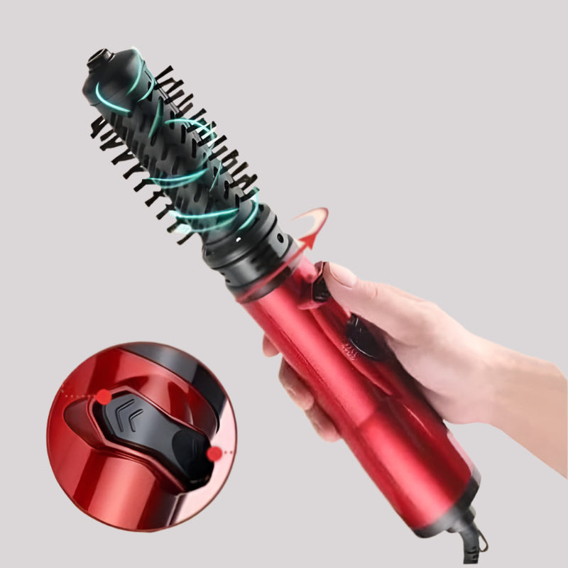 Carvallo – 2-i-1 Hårtork och Volymgivande Borste för Lätt Styling