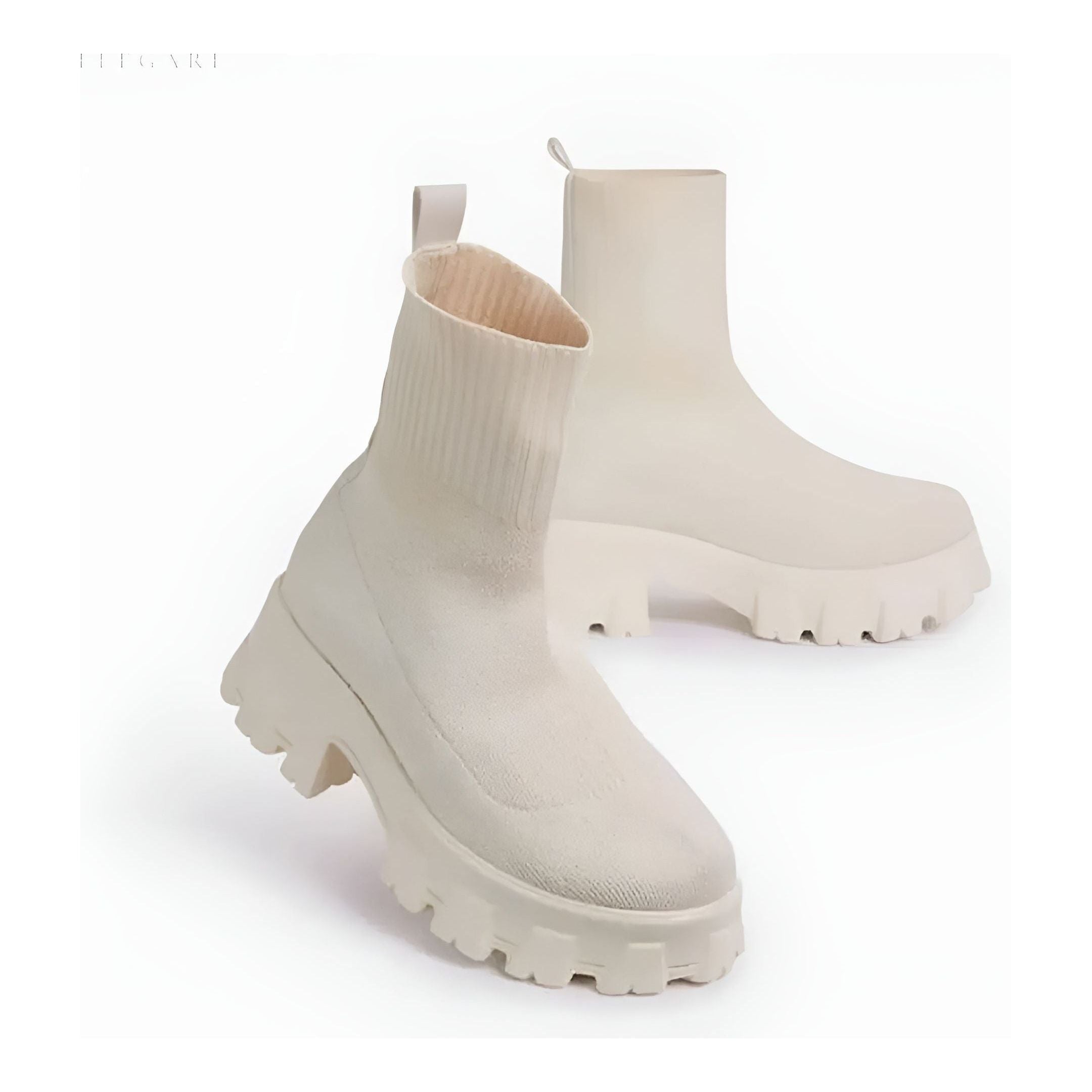 GlamFit Boots - Moderiktiga stövletter med stretchigt tyg