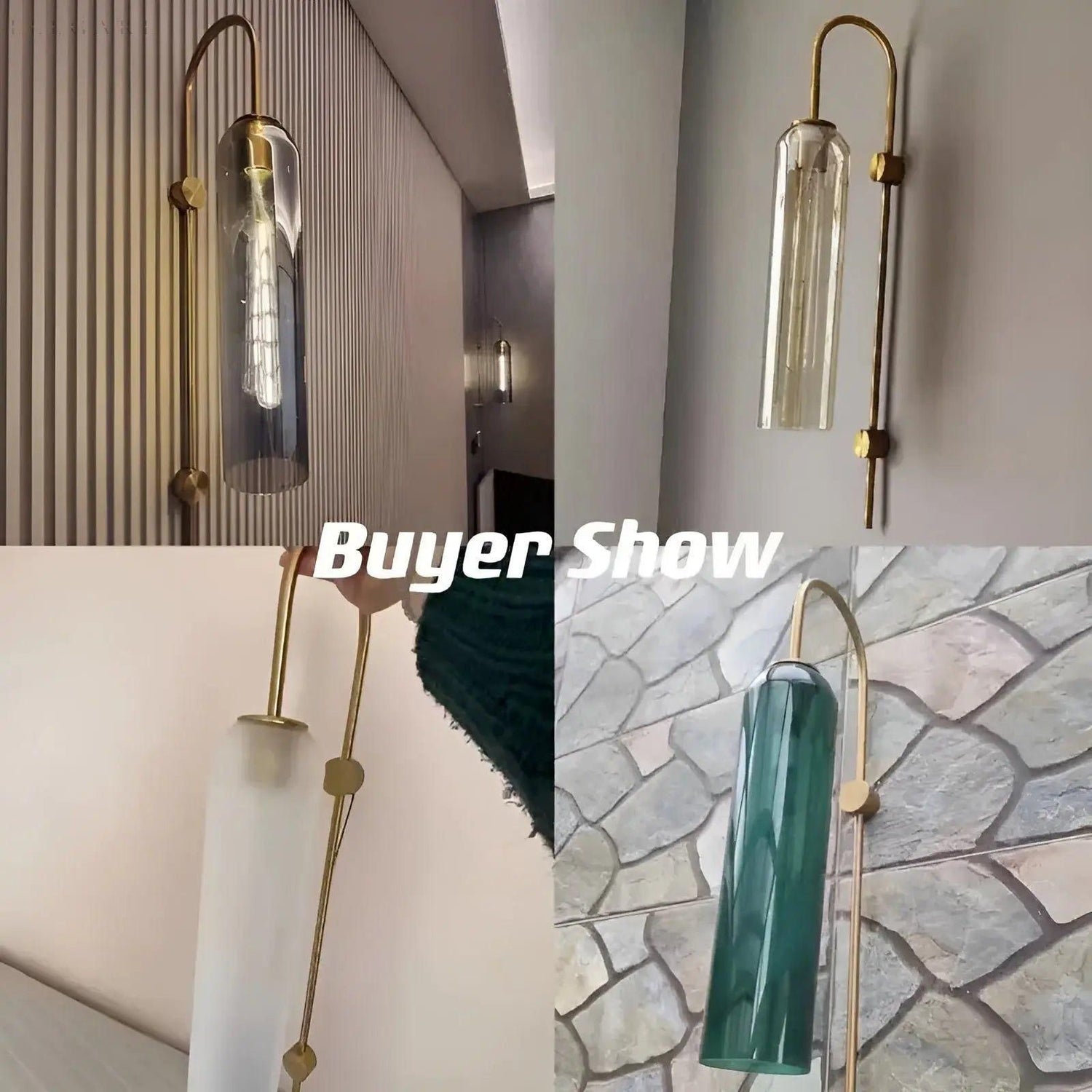 GlassCharm Lights - Modern LED-Glas-Hänglampa för Hemmet