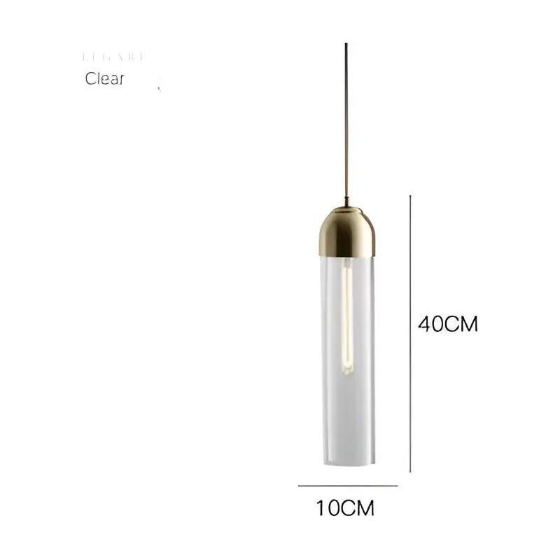 GlassCharm Lights - Modern LED-Glas-Hänglampa för Hemmet