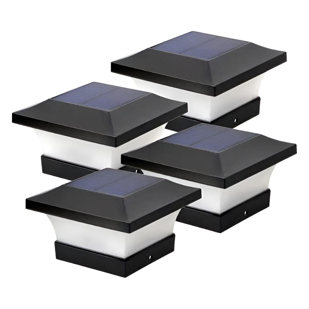 GlowGate Lampa - Solarb drivet trädgårdsgrindslampa Dekor