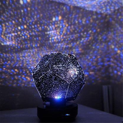 LED Nattlampa med galaxdesign – Avkopplande omgivande belysning