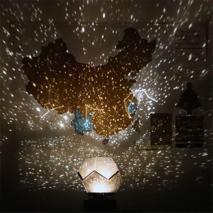 LED Nattlampa med galaxdesign – Avkopplande omgivande belysning