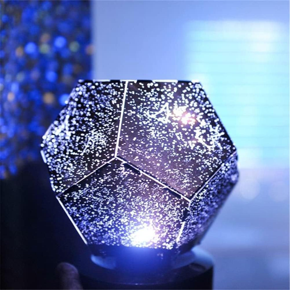 LED Nattlampa med galaxdesign – Avkopplande omgivande belysning