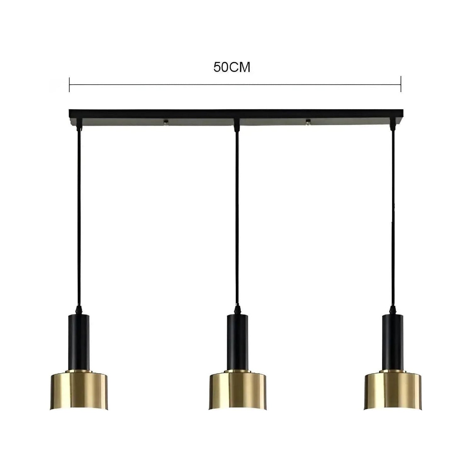 GoldGlow Lights - Nordic Gold Lyx Taklampa LED