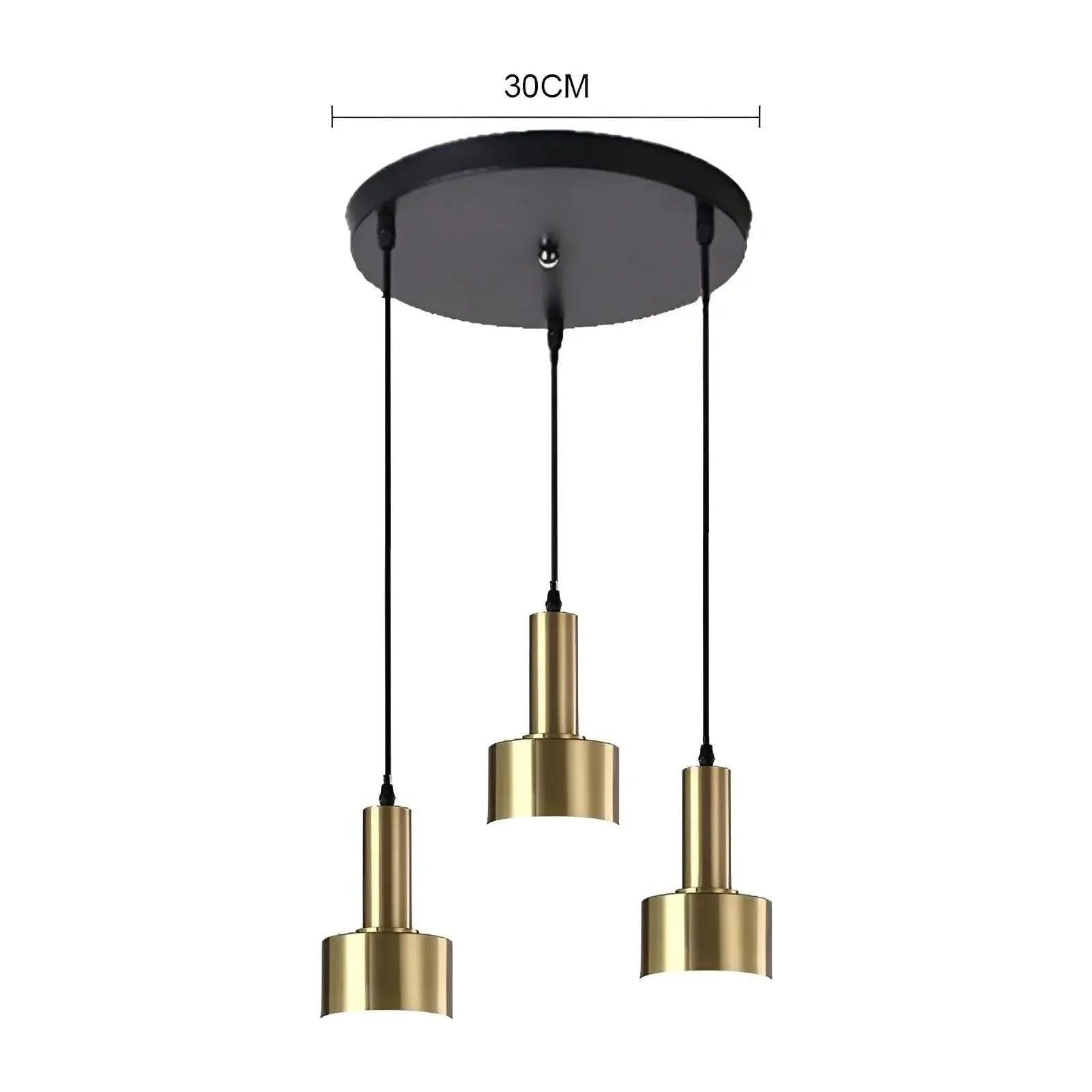 GoldGlow Lights - Nordic Gold Lyx Taklampa LED