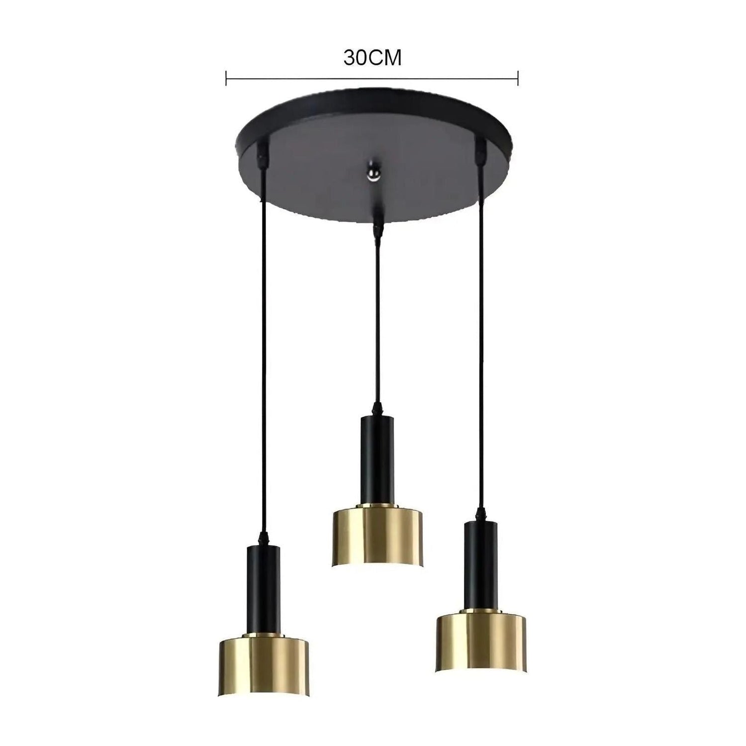 GoldGlow Lights - Nordic Gold Lyx Taklampa LED