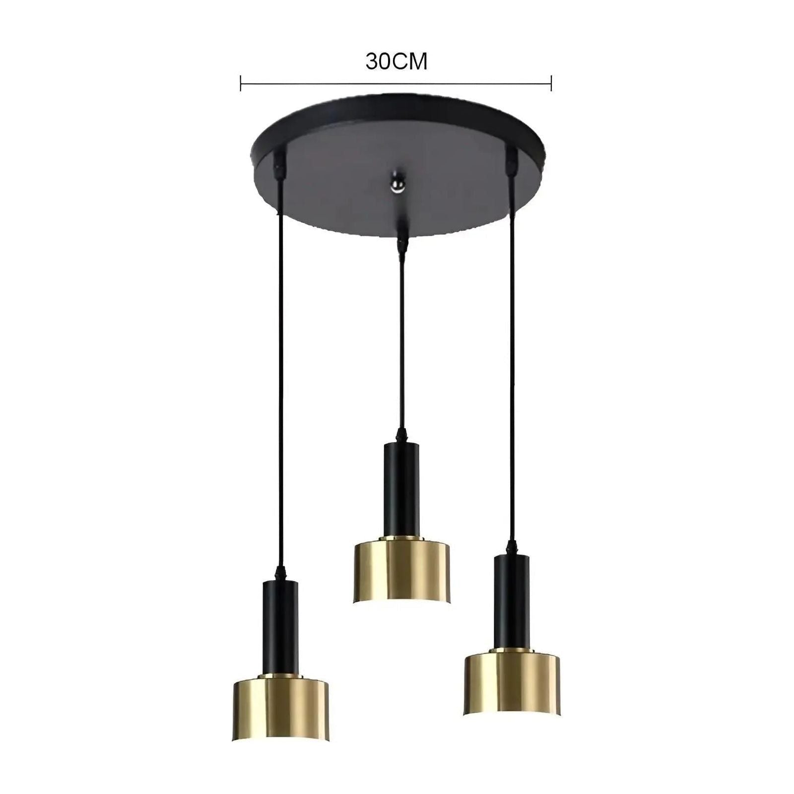 GoldGlow Lights - Nordic Gold Lyx Taklampa LED