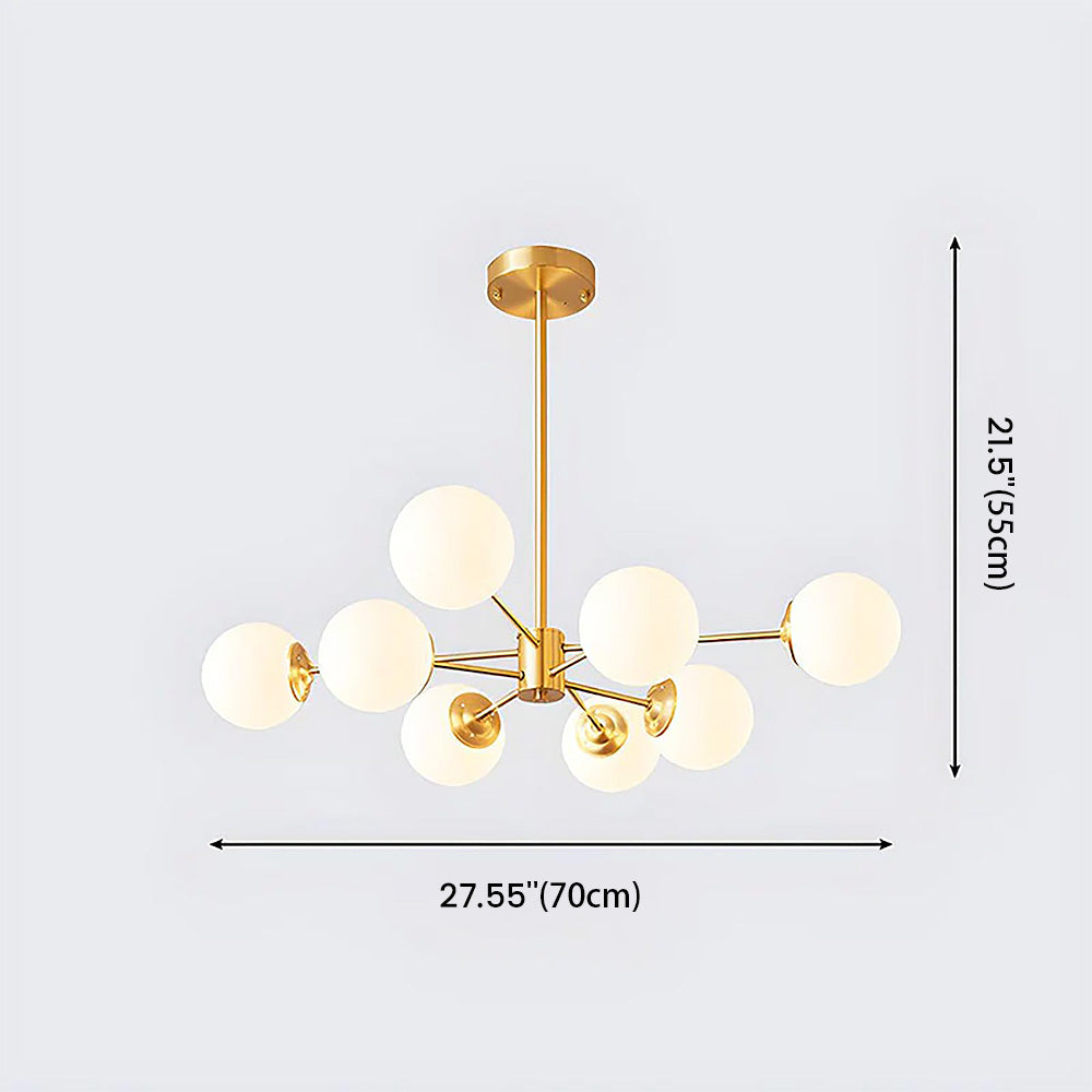 Lyxig Guld Kandelaber | Elegant Messingsbelysning för Sovrum | Intrikat Design | E27 Lampa Bas