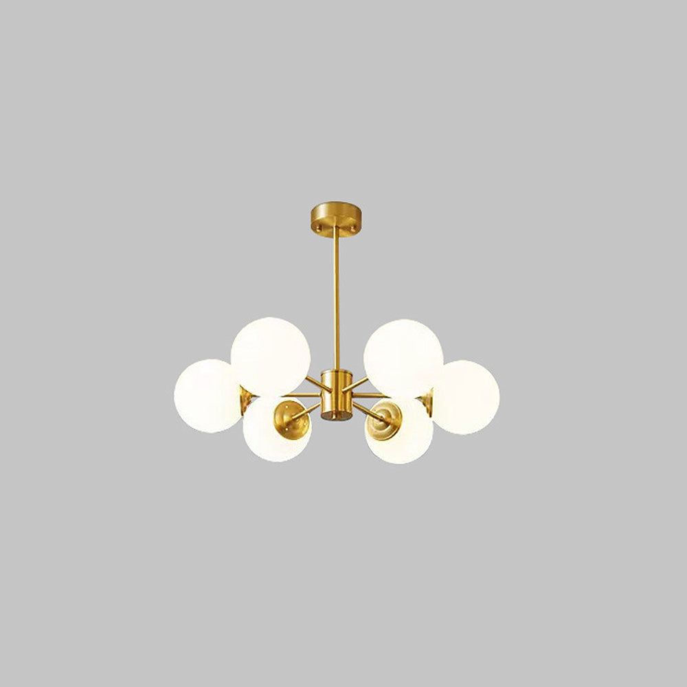 Lyxig Guld Kandelaber | Elegant Messingsbelysning för Sovrum | Intrikat Design | E27 Lampa Bas
