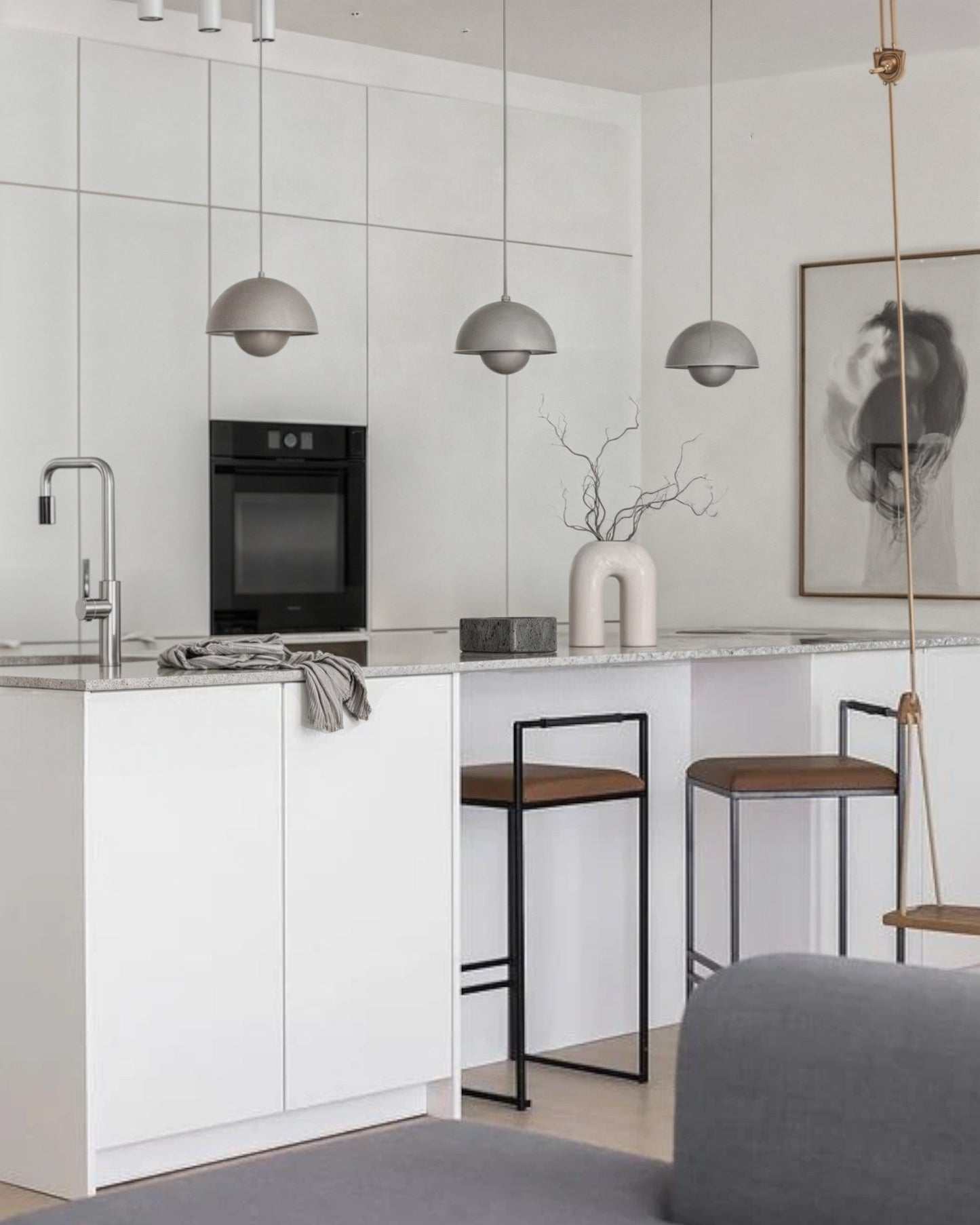 Carvallo – Ø23cm Taklampa med Justerbar 2m Sladd och Varm Vit Ljus