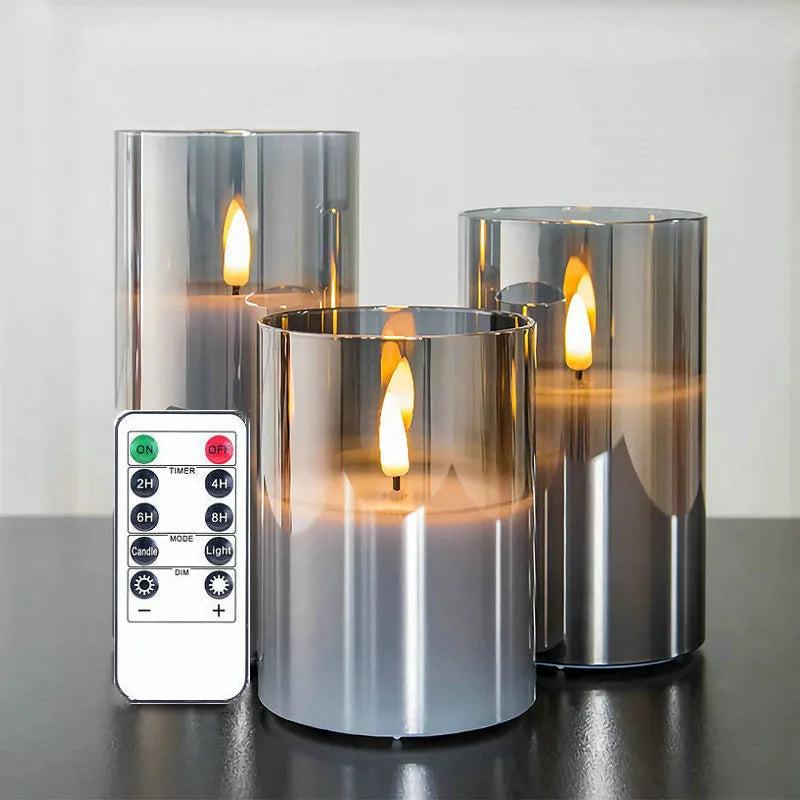 Carvallo | CandleFlame - Flamefri LED-ljus med fjärrkontroll