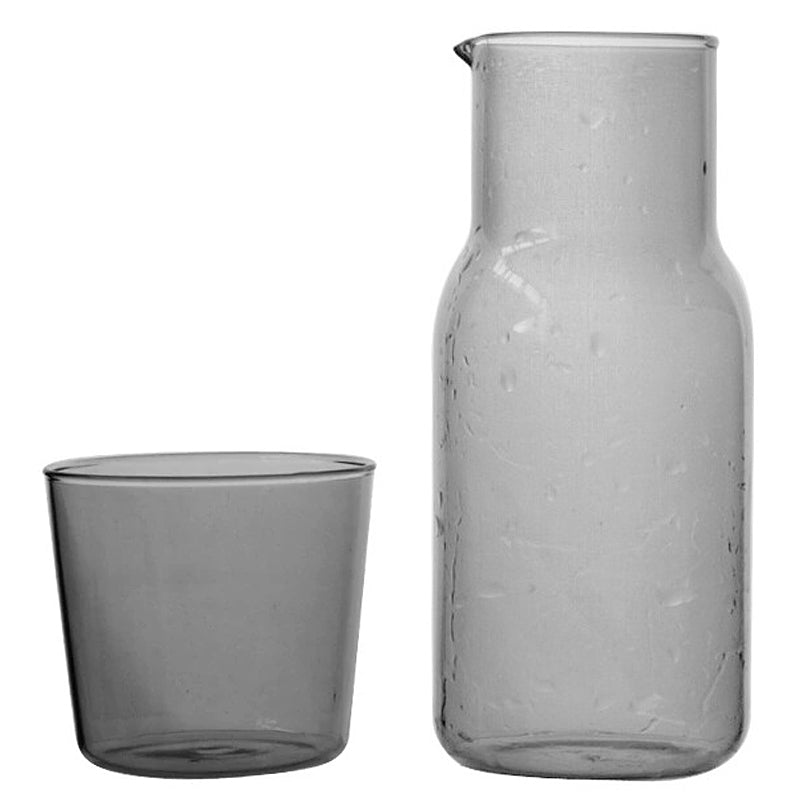 Glas Kanna &amp; Tumblers Set – 500ml Borosilikat Vattenset