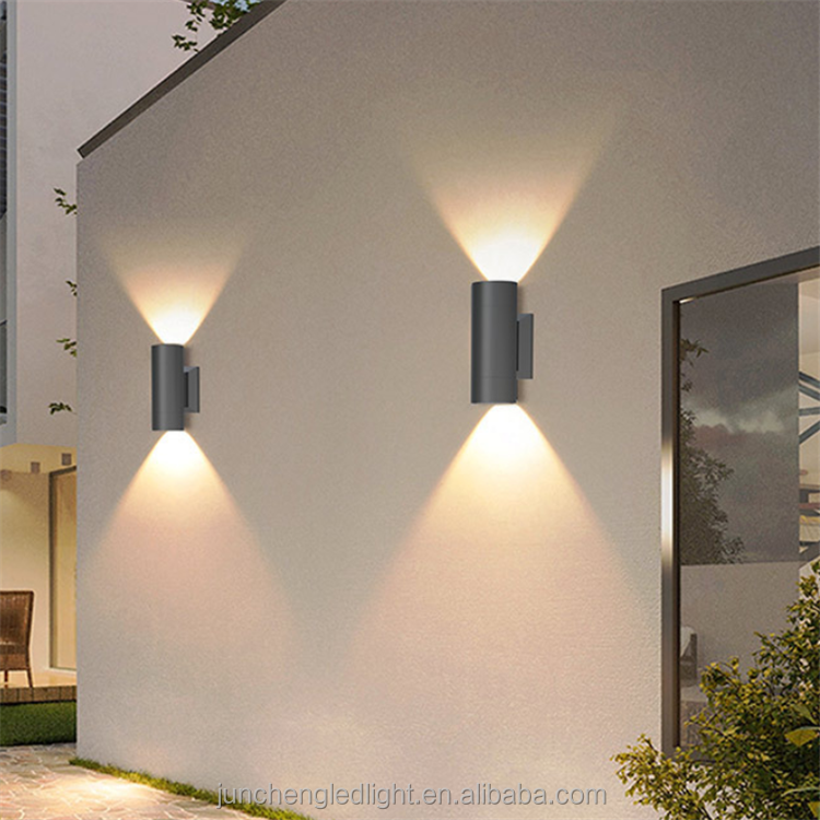 Utomhusvägglampa | LED Aluminium belysning för trädgård