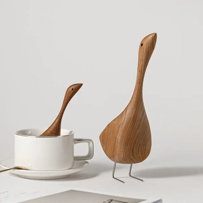 NordNest – Minimalistiska andeskulpturer med abstrakt silhuett och perfekt för inredning