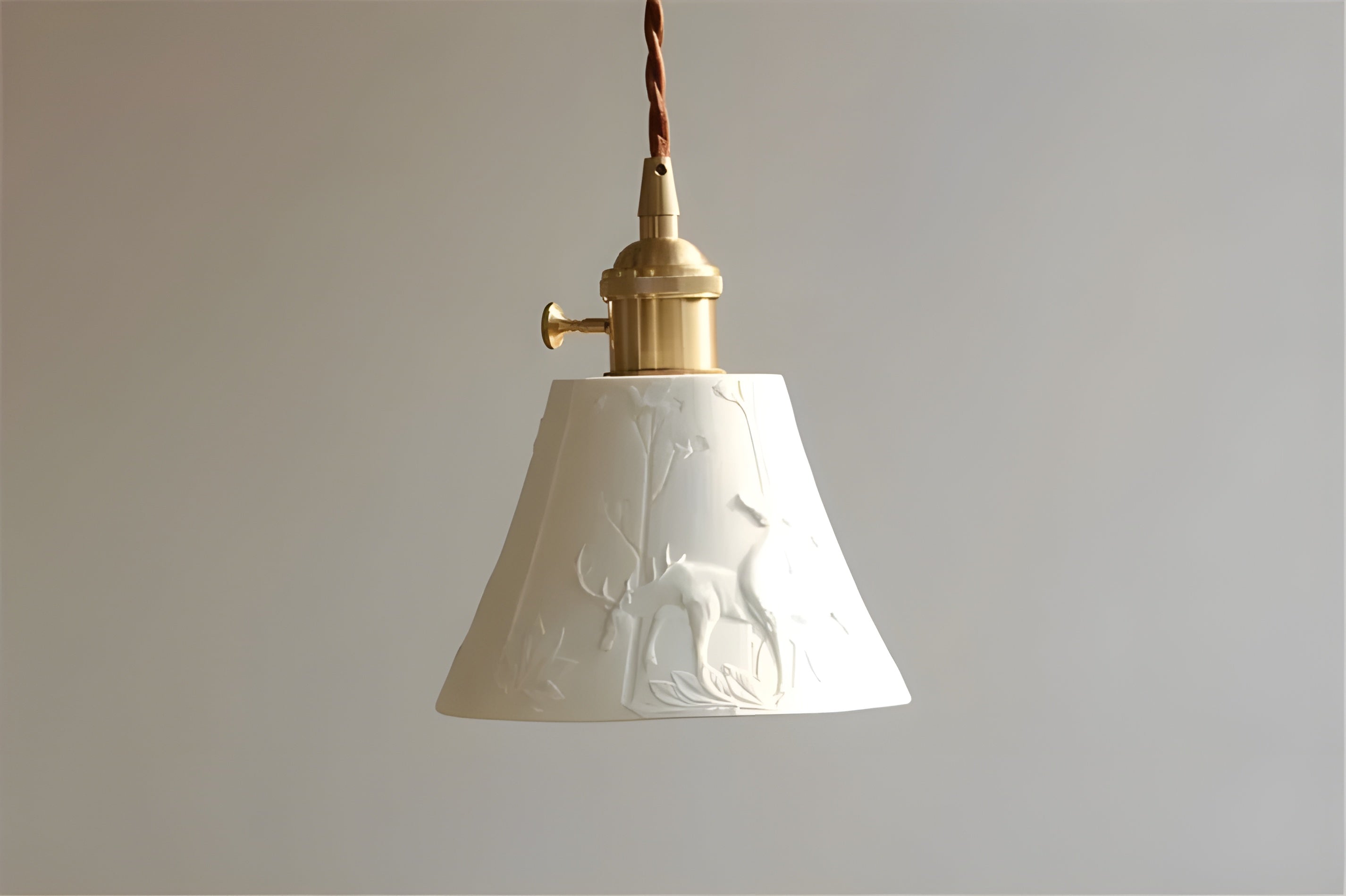 IslandCeramica Light - Modern rustik keramiklampa