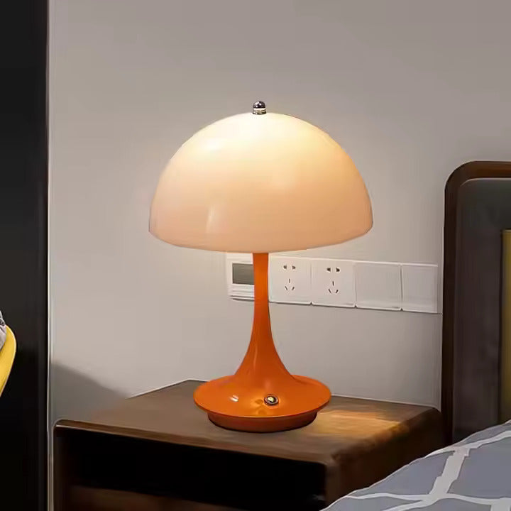 LumiFlex - Trådlampa med LED, Uppladdningsbar & Dimbar, Perfekt för Vardagsrum & Kontor