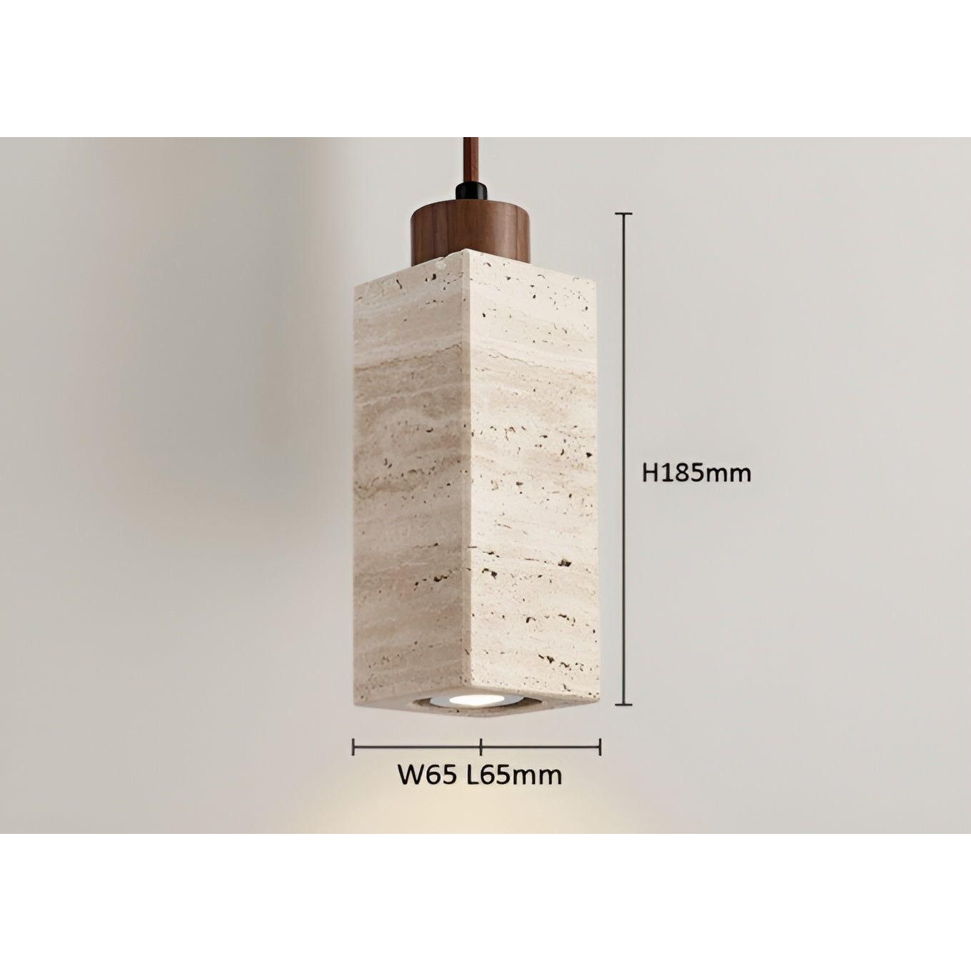 Nordic GlowStone - Wabi Sabi Japansk Drop Light Taklampa