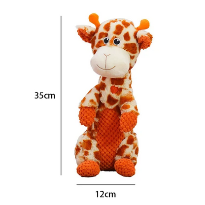 Furora Indestructible Plush Hundleksak – Mjuk &amp; Hållbar Tuggleksak för Aggressiva Tuggare