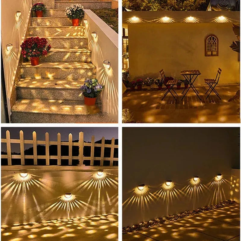 Carvallo - Solcelldriven vägglampa med smart sensor