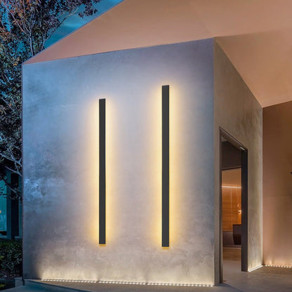 Utomhusvägglampa Aluminium Modern LED Vägglampa