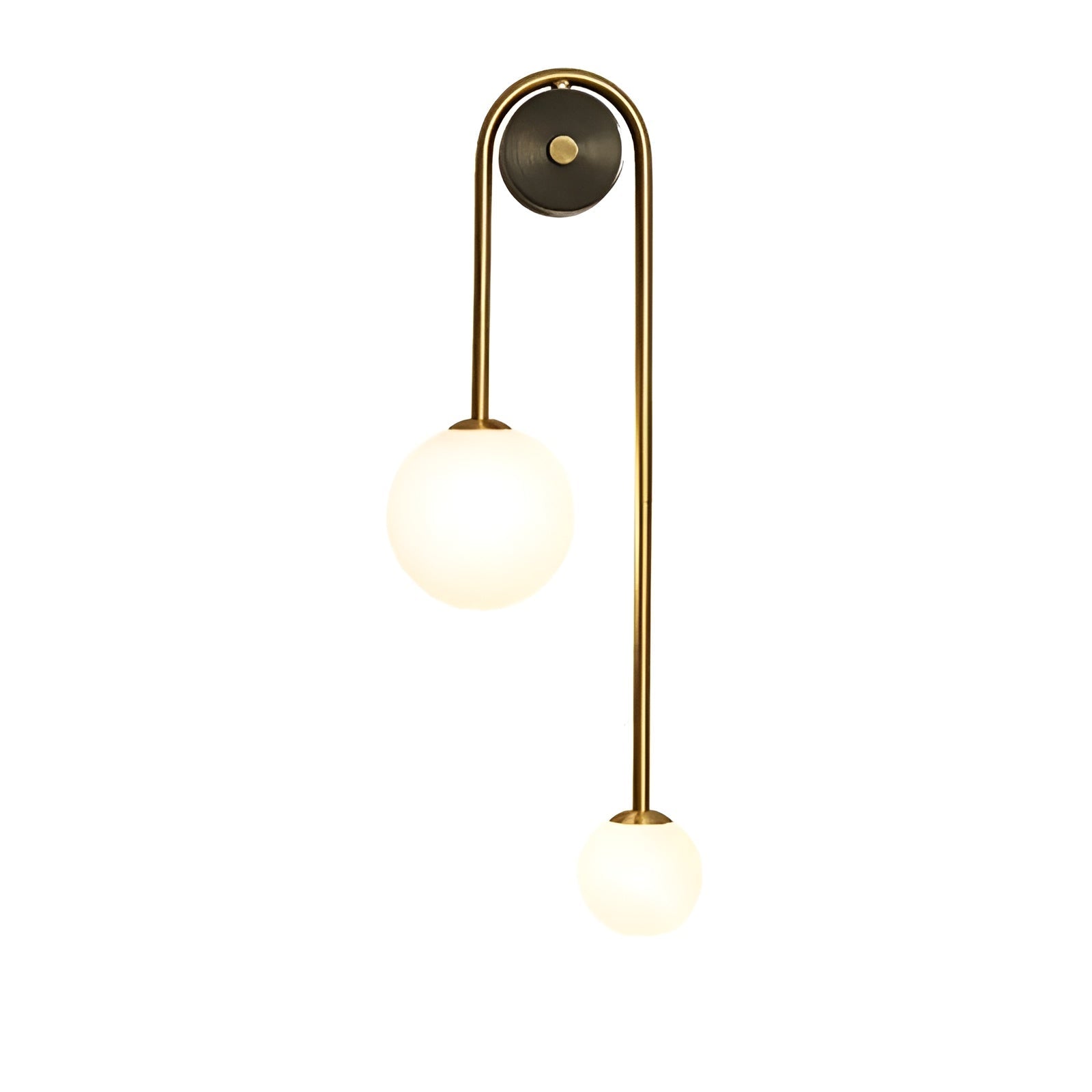 LuminSphere Light - Nordisk sängbord glasboll vägglampa