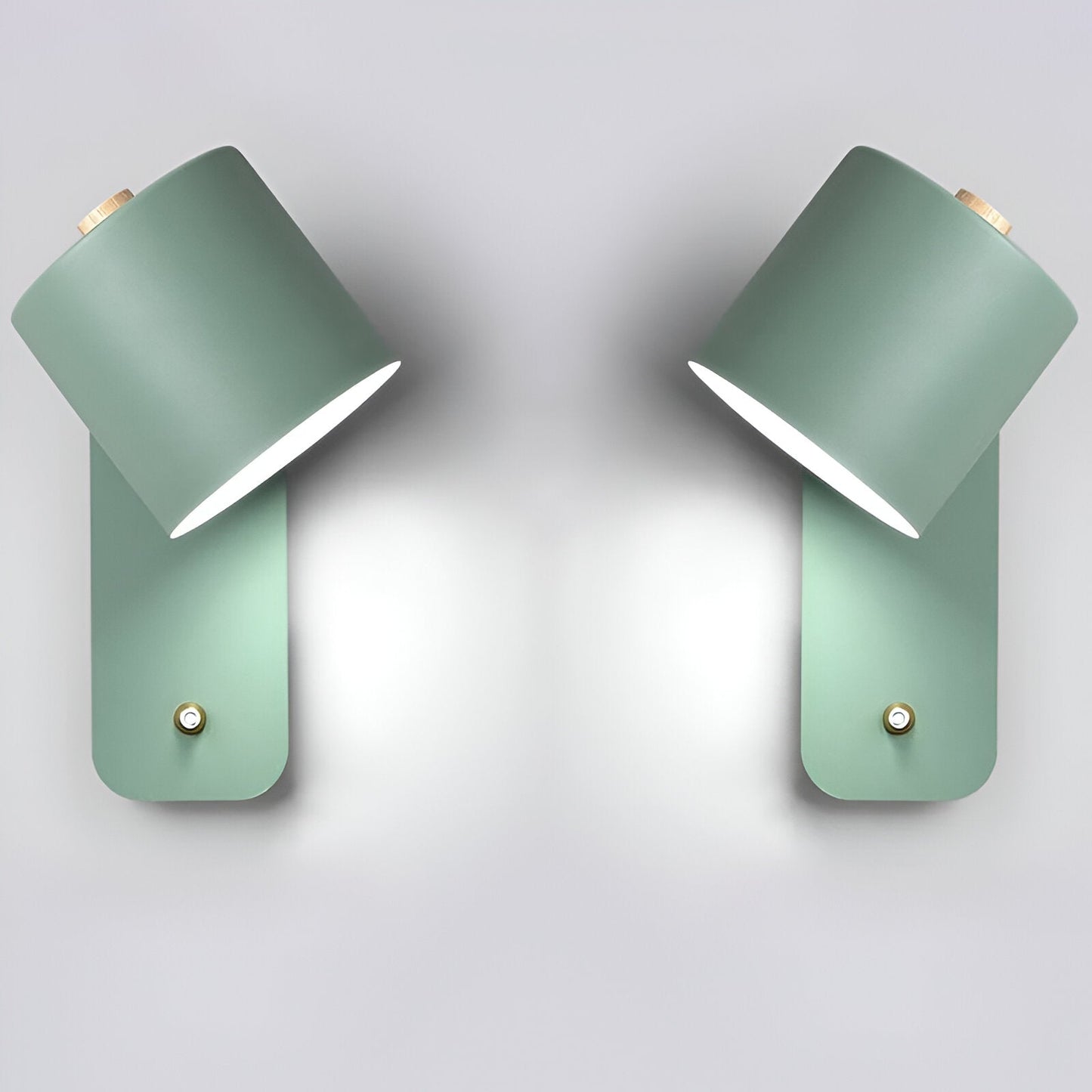 LED-vägglampa med strömbrytare – Stilig inomhusbelysning för vardagsrum och hall