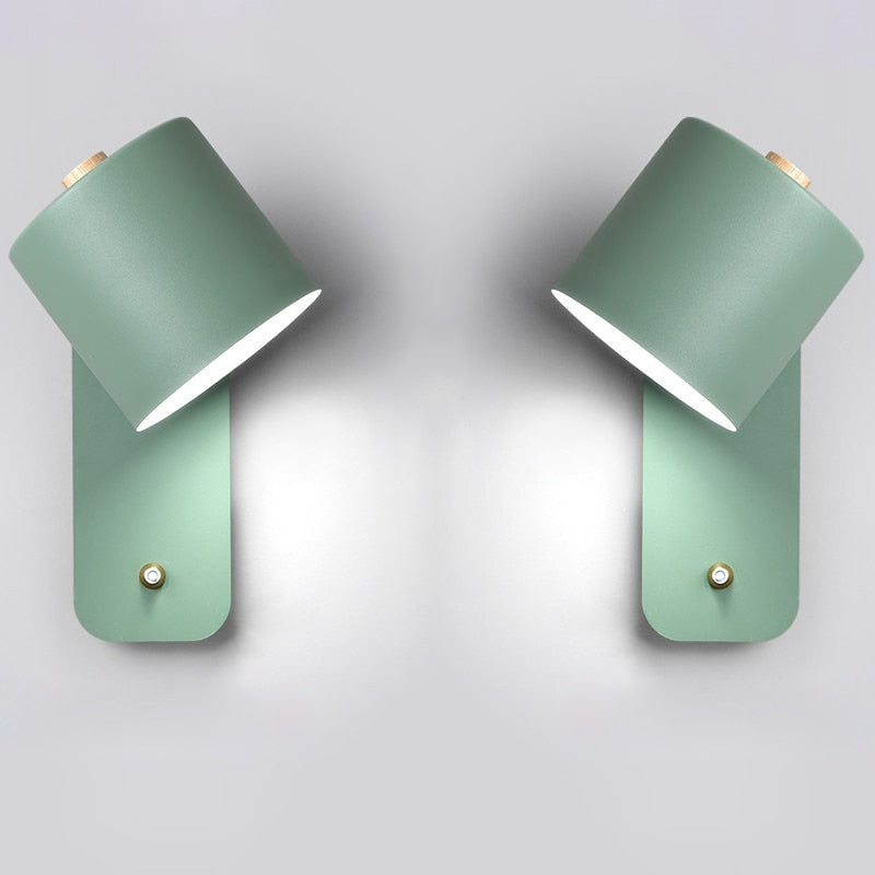 LumiLamp - Modern LED Vägglampa med Strömbrytare