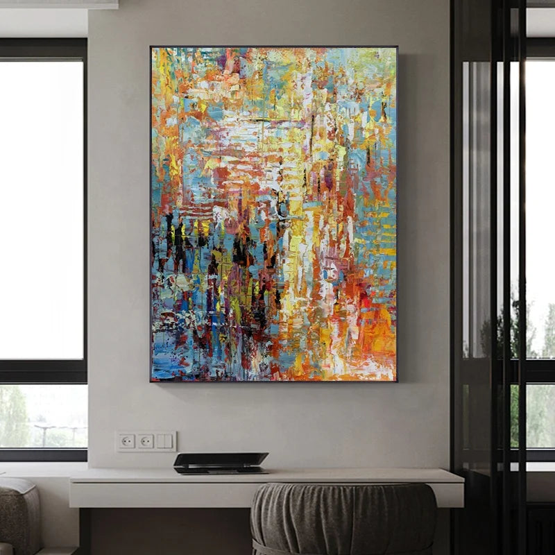 The Moments - Olja Canvas Måleri