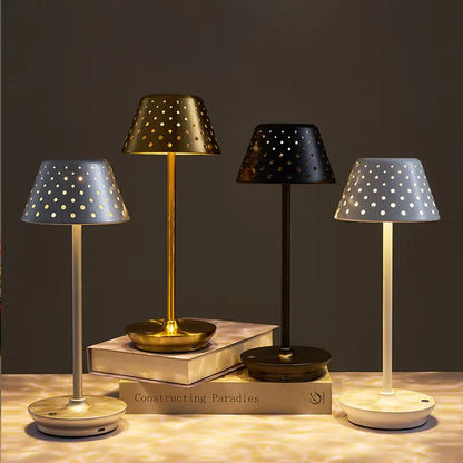 Laddningsbar Bordslampa med Trådlös Lyx