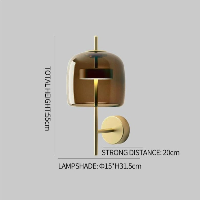 Mitten av seklet Vägglampa - Elegant Belysning med Modern Touch