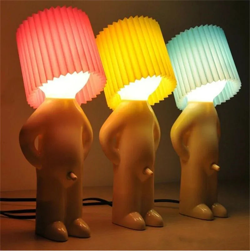 WhimsyGlow - Lekfull Trådlös Lampa