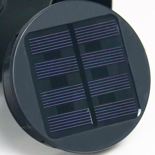 Hachiro - Solar Walkway Garden Light med LED Svart Finish