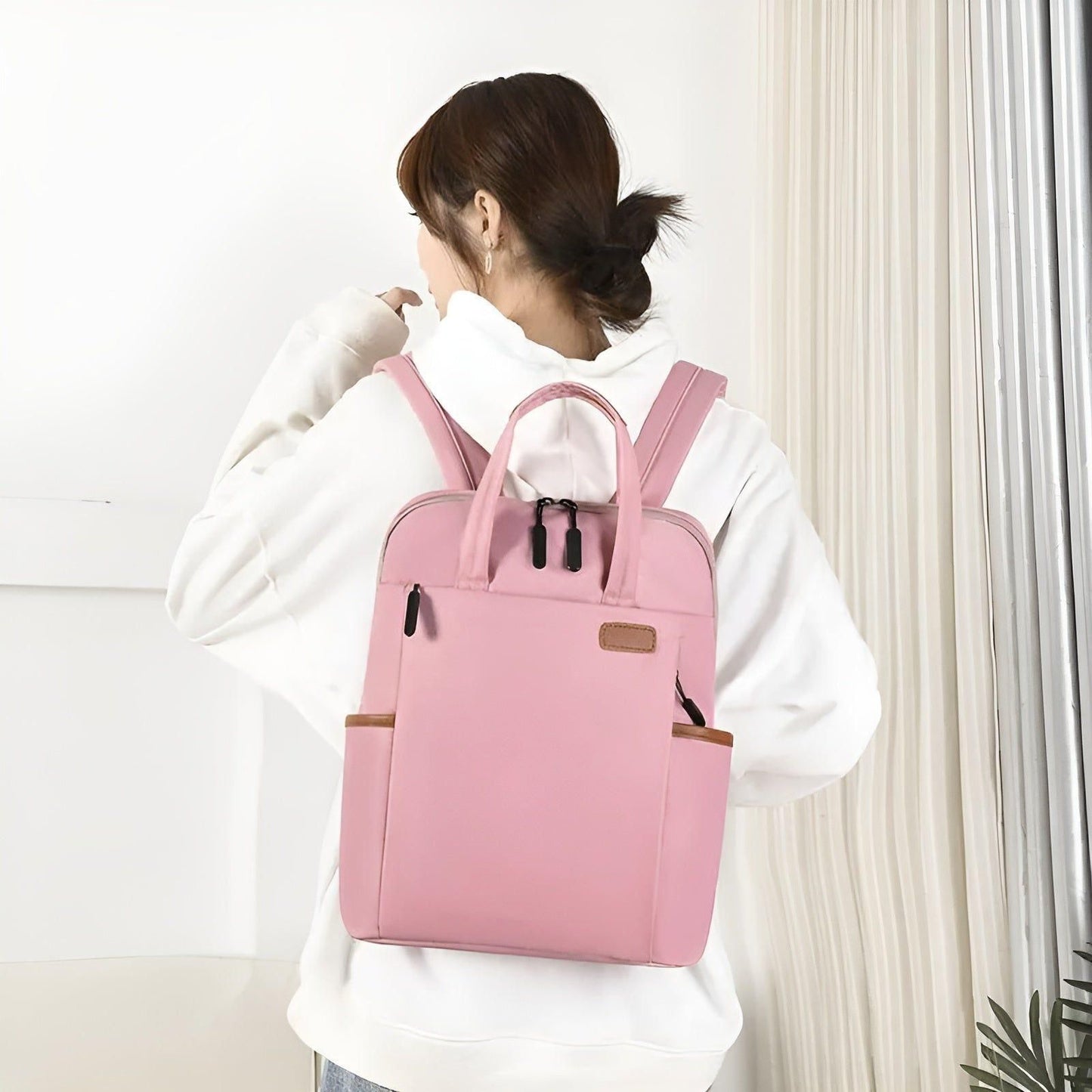 Carvallo Damryggsäck med anti-tillgrepps-funktion | Vattenavvisande & Mångsidigt bärbar | I 4 färger