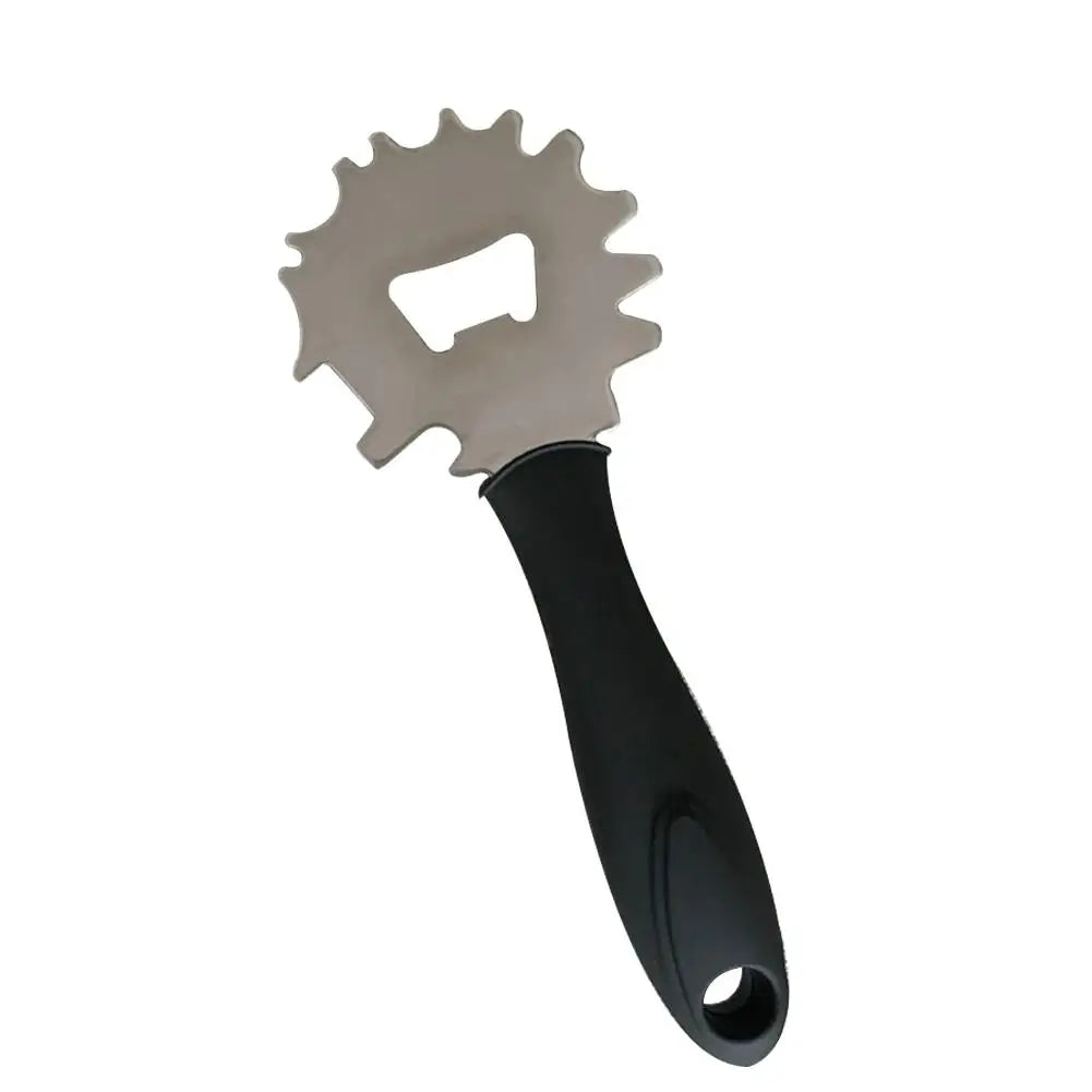 Carvallo Pro Grillrengöring & Flasköppnare | Rostfri Skrapa för BBQ-galler & Ugnar | 17 × 6,5 cm