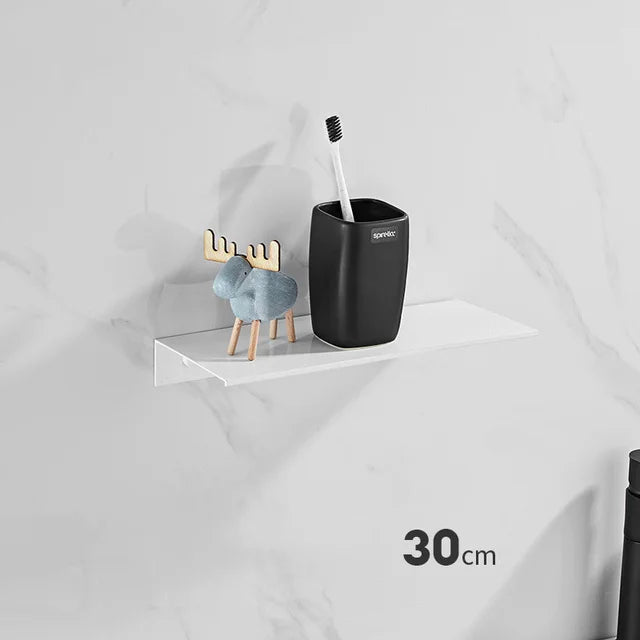 Carvallo – Borstad Aluminium Förvaringshylla med Modern & Minimalistisk Design