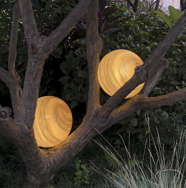 Solar Gräslampa – LED Trädgårdskula Utomhusbelysning, väderbeständig för Trädgård &amp; Terrass