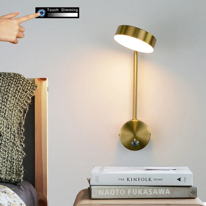 BrightLume - Modern LED Vägglampa med Dimbara Funktioner