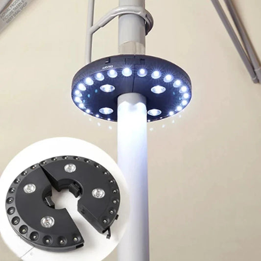 Carvallo LUMIROOF | 3 ljusstyrkenivåer | Trådlös & verktygsfri | För trädgård, balkong & camping