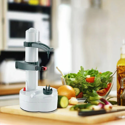 Automatisk frukt- och grönsaksskalare med en-knapps-betjäning