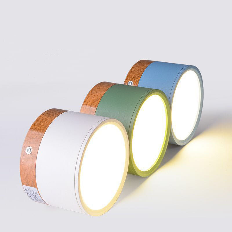 LED Taklampa Modern Flush Mount Cylinder