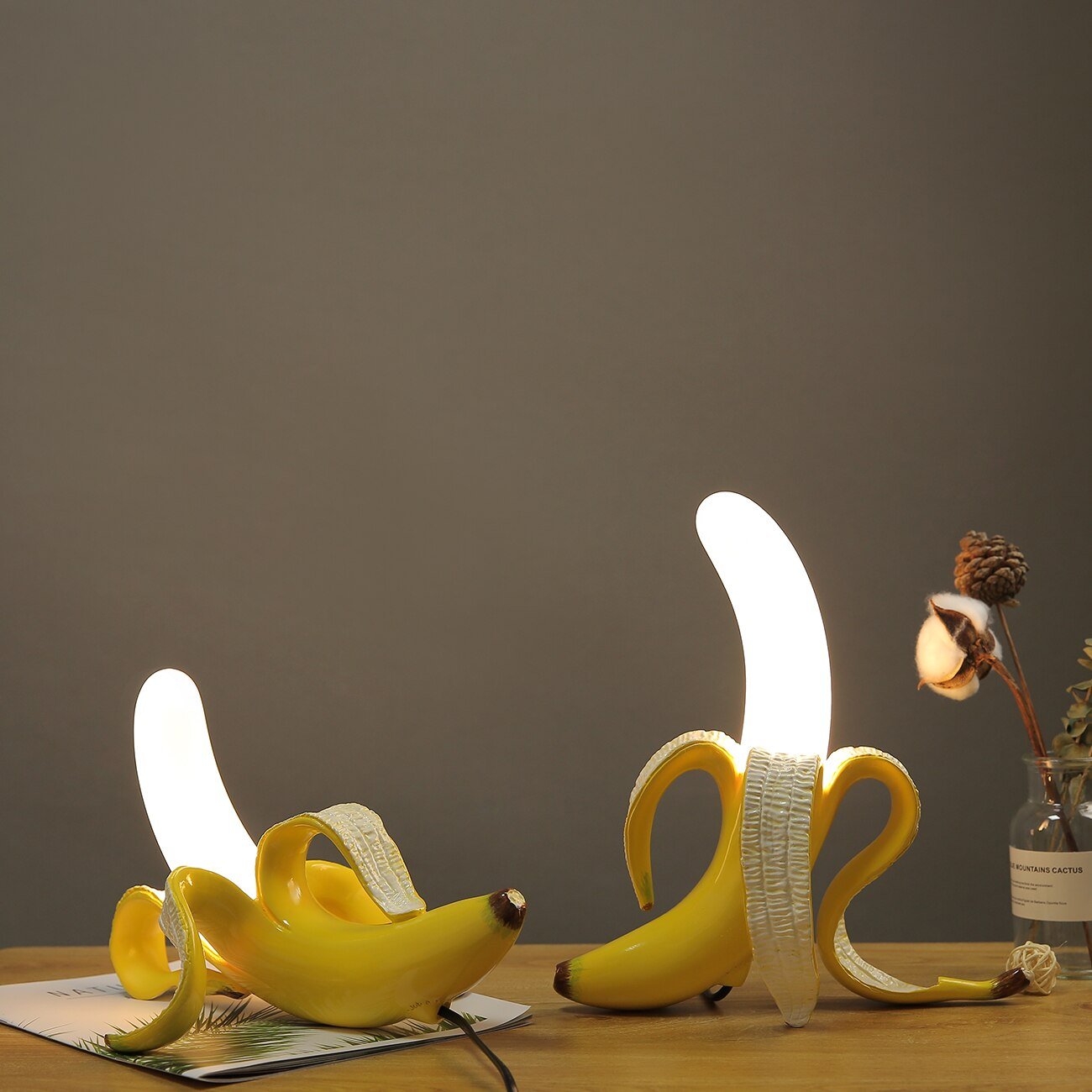 Bananblad Elegance Tafellampor