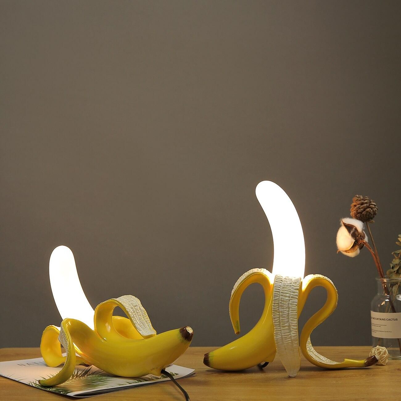LuminaBanana Lamp - Dekorativ bananbordslampa