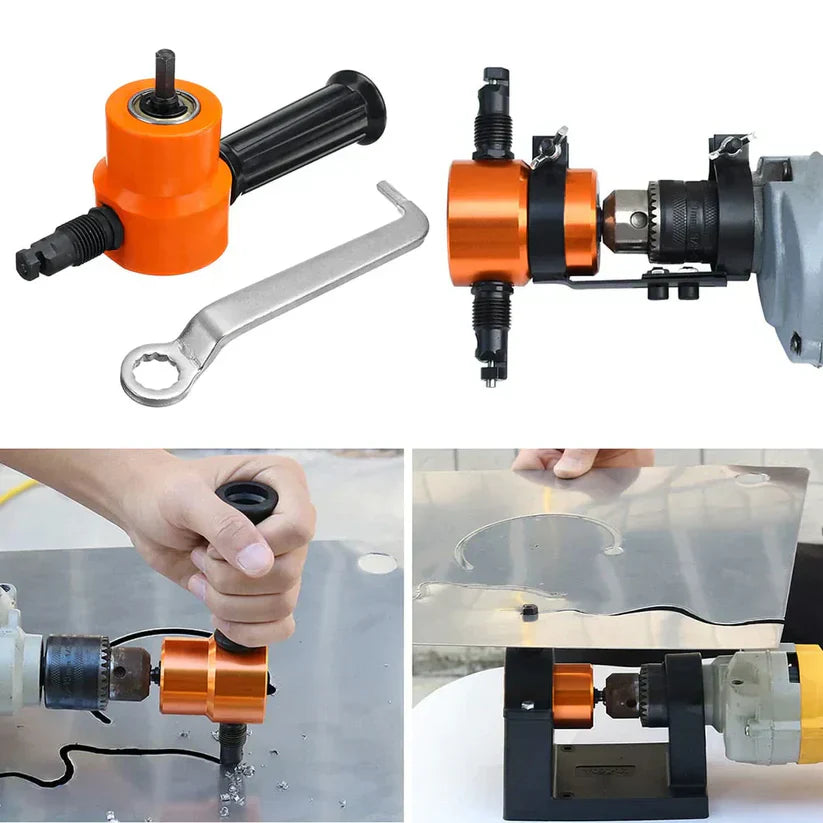 Carvallo Pro Snittkniv | 360° Justerbara skärhuvuden | 1500–3000 o/min | Precision skärning för metall & plast